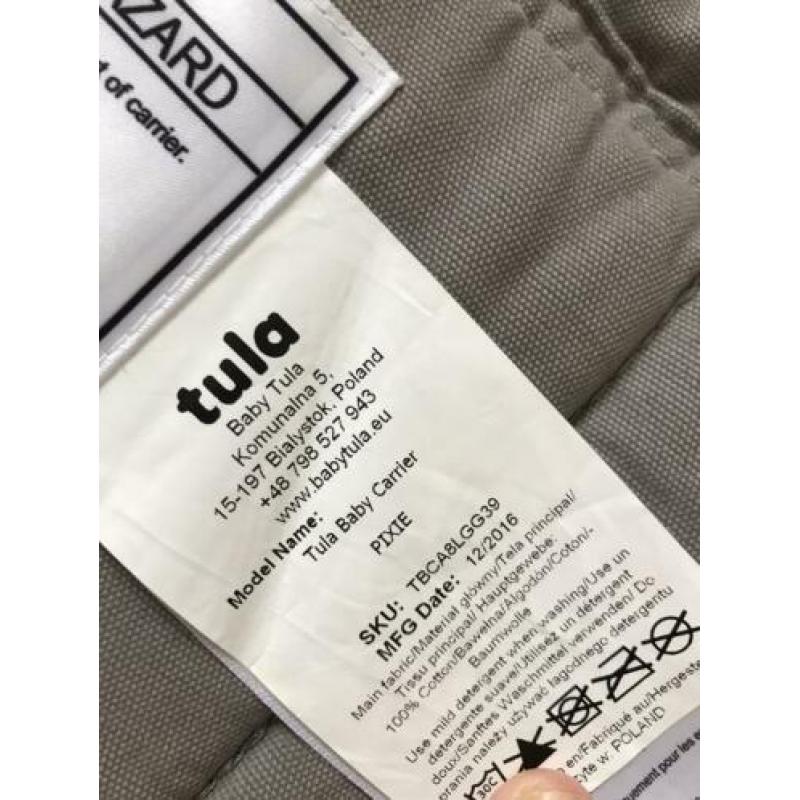 Tula baby carrier