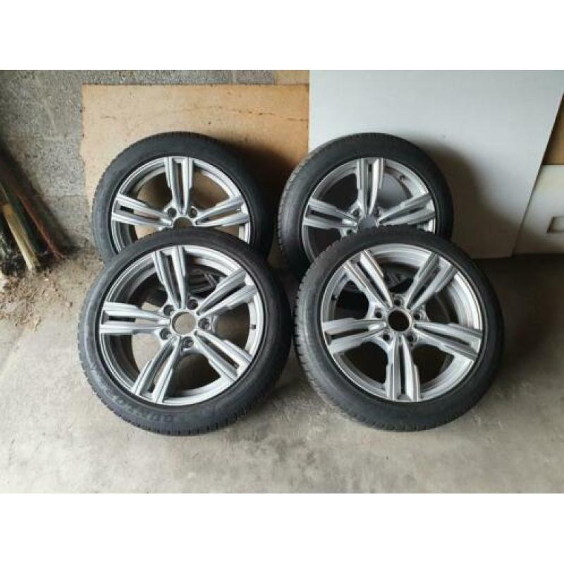 BMW 1-serie Dunlop Wintersport 5 banden+velgen(set van 4)