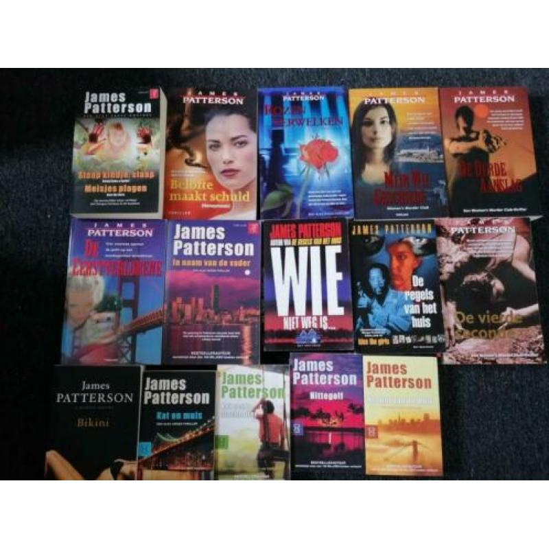 Allerlei thrillers. Prijs is per stuk