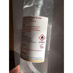 Te koop handpompje alcohol handgel 500 ml