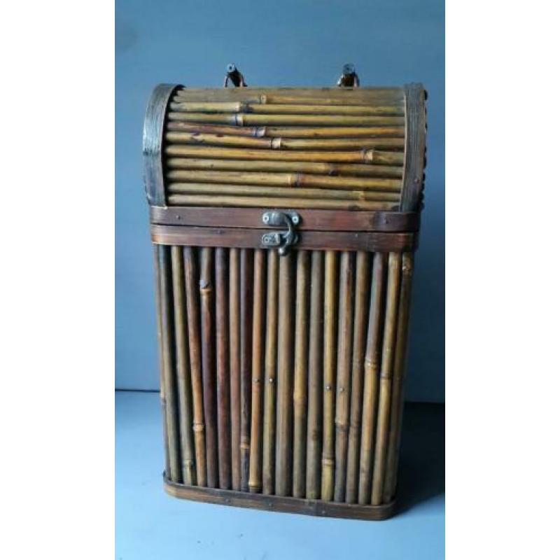 Kist van bamboo, 36x22x12 cm