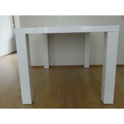 Eettafel wit hoogglans 4-personen vier personen tafel