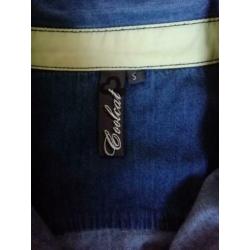 Spijkerblouse (Cool cat) Z.g.a.n maat L