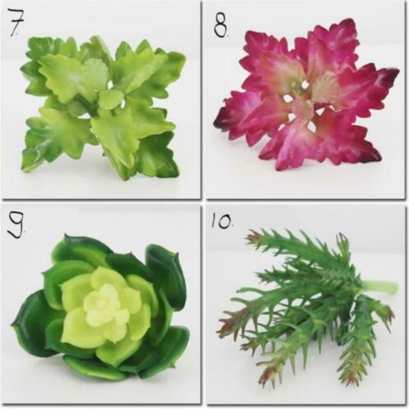 22. NIEUW Kunstmatige Vetplanten Vetplant Kunst Vet Plant