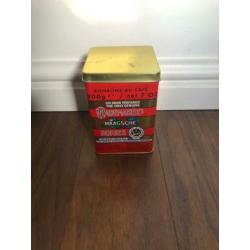 Blikje rood met goud 200 gr. Haagsche hopjes