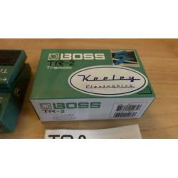 In nieuw staat: Robert Keeley Boss Tr-2 tremolo volume boost
