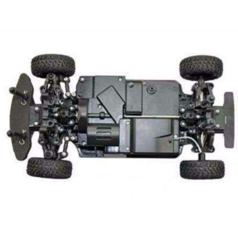 RC Auto ralley d5 D5 1:18 4WD RTR rood/zwart