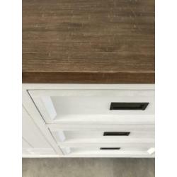 Zo goed als nieuw! Houten dressoir, tv-meubel & salontafel