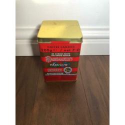 Blikje rood met goud 200 gr. Haagsche hopjes