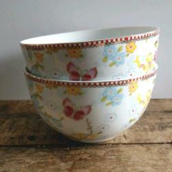 Pip studio bowl Chinese rose set van 2