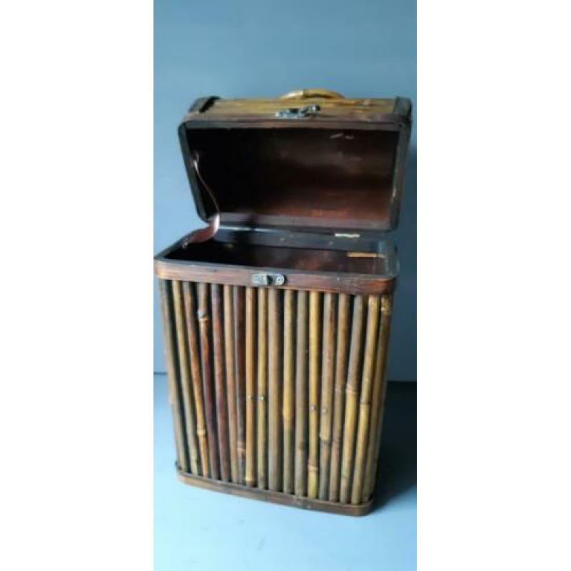 Kist van bamboo, 36x22x12 cm