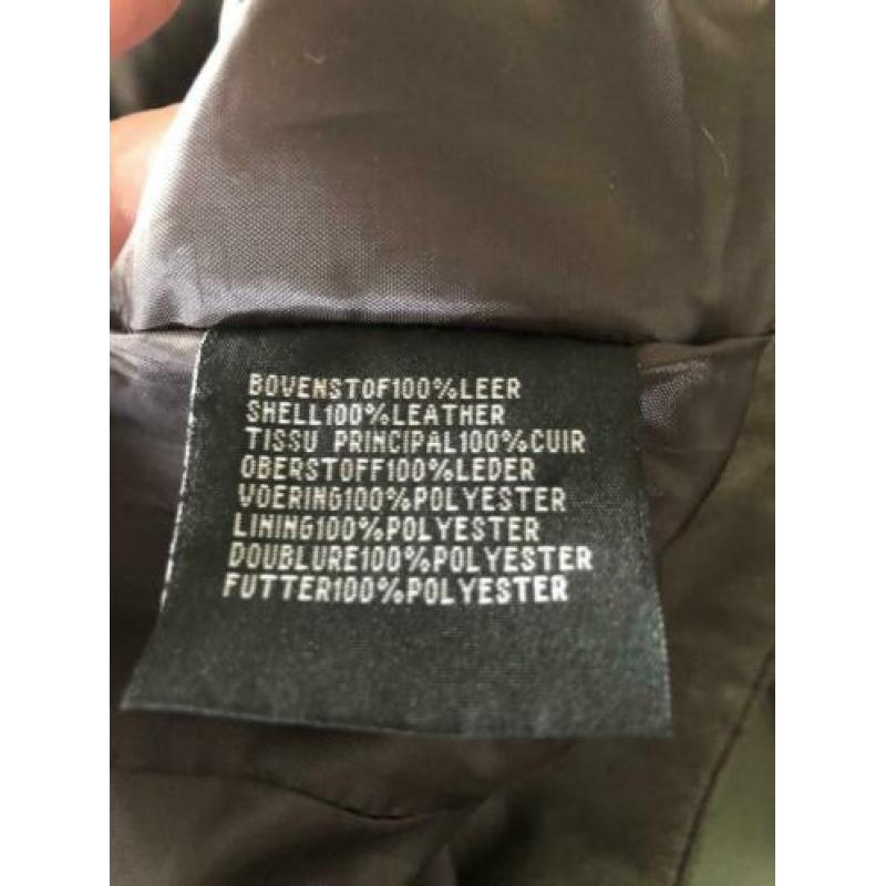 Yaya suede jas S Nieuw!