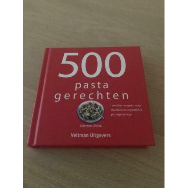 Nieuw: 500 pasta gerechten kookboek