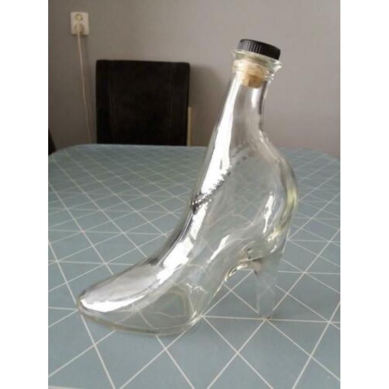 Decoratieve glazen pump vulbaar