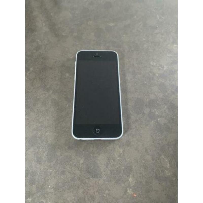 iPhone 5c wit (2 hoesjes) 8 GB