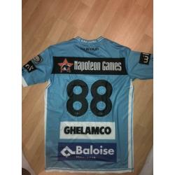 Matchworn shirt AA Gent Match Worn Dieumerci Ndongala JPL