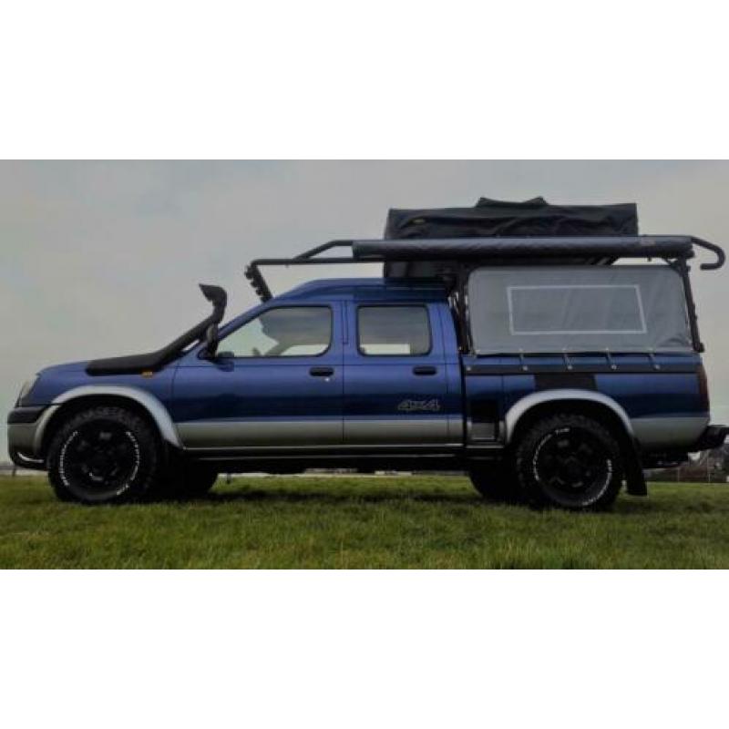 Nissan 4x4 DAKAR safari daktent 4 pers, outdoor kitchen, kla