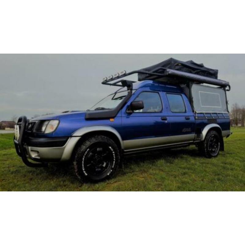 Nissan 4x4 DAKAR safari daktent 4 pers, outdoor kitchen, kla