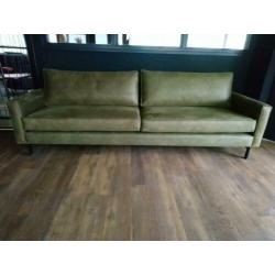 4-zits bank Tess mos groen zitbank 260 cm topkwaliteit