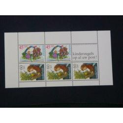 blok 1190 + 1214 +1236 + 1279 4blokken postfrisvoor0.5E