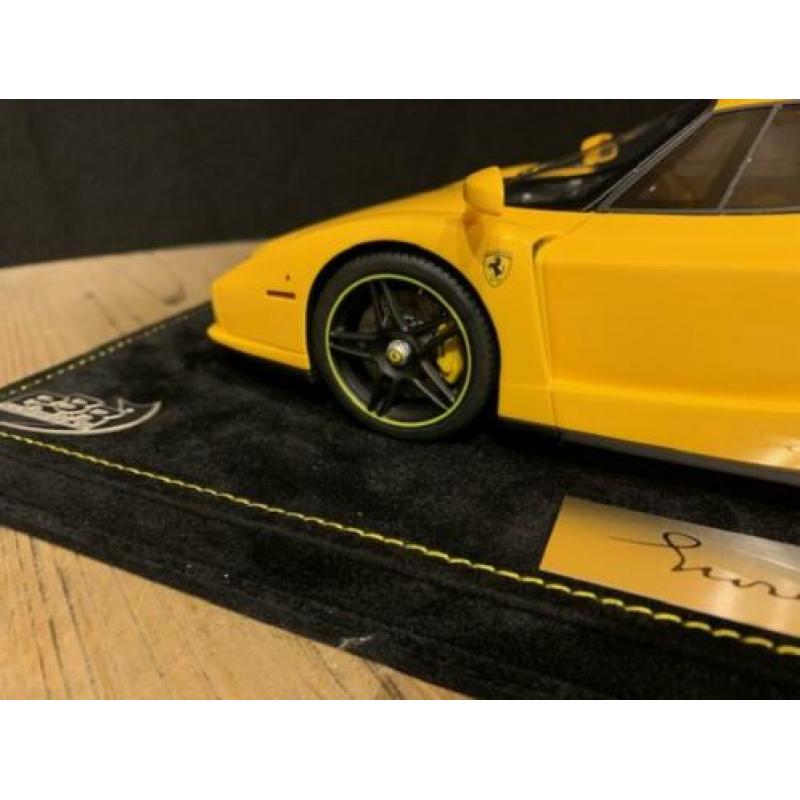 1:18 Ferrari Enzo 2004 Giallo Modena BBR DMC nieuw !!