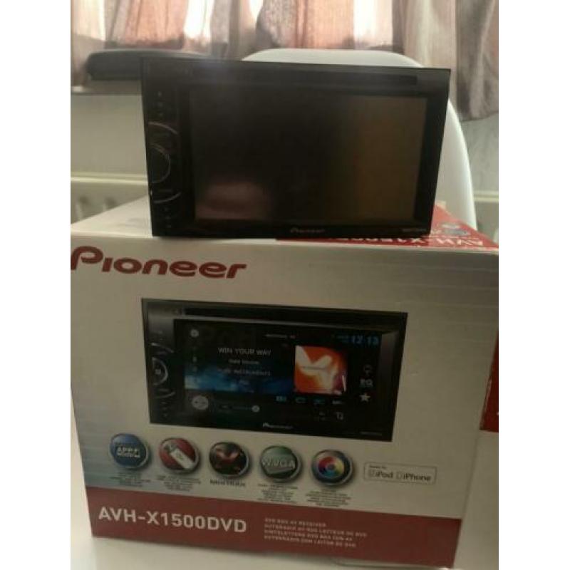 Pioneer dubbel din radio compleet