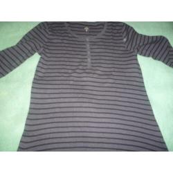 Gestreept shirt xxl