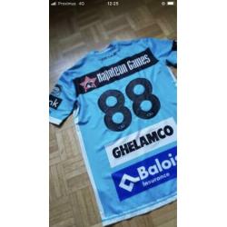 Matchworn shirt AA Gent Match Worn Dieumerci Ndongala JPL