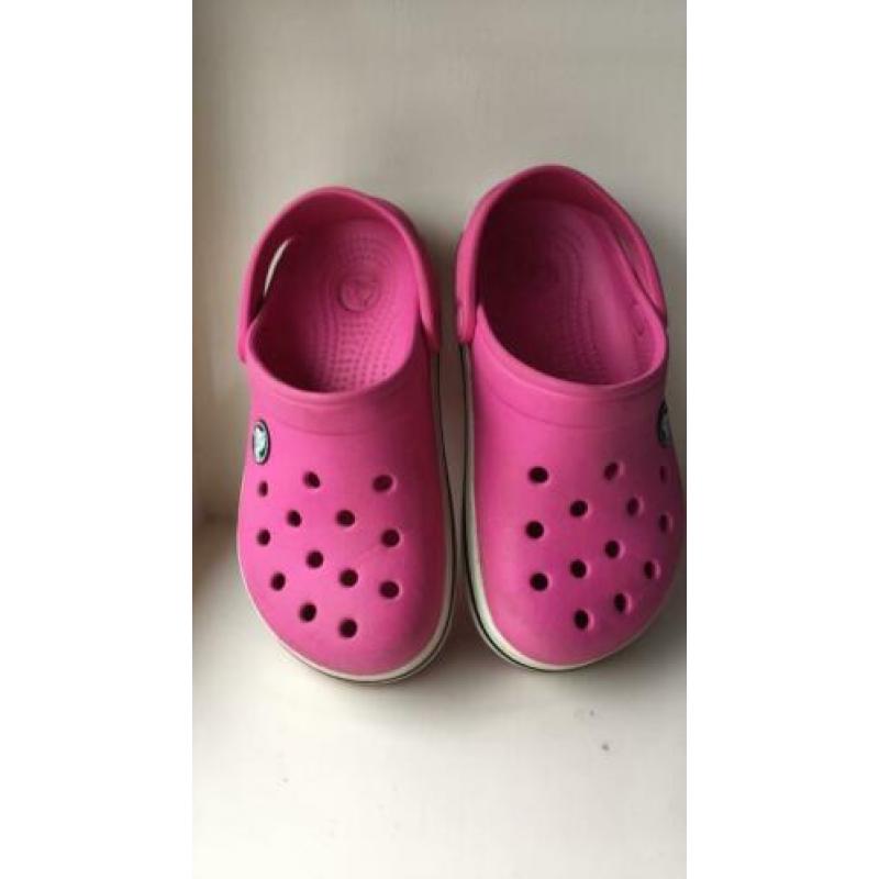 Crocs roze maat 27-29
