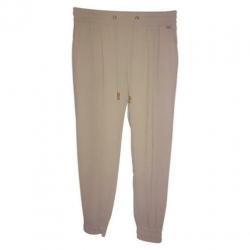D4A Elisabetta Franchi baggy soort harem broek goud stoppers