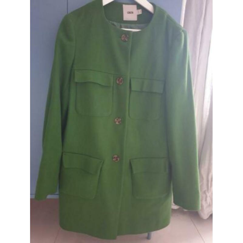 Fris groene Asos jas mt L