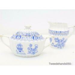 Blue China Tuppack theeservies 86771