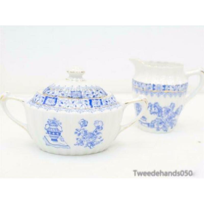 Blue China Tuppack theeservies 86771