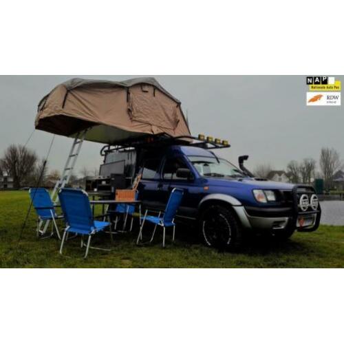 Nissan 4x4 DAKAR safari daktent 4 pers, outdoor kitchen, kla