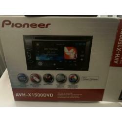 Pioneer dubbel din radio compleet