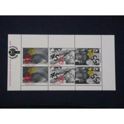 blok 1190 + 1214 +1236 + 1279 4blokken postfrisvoor0.5E