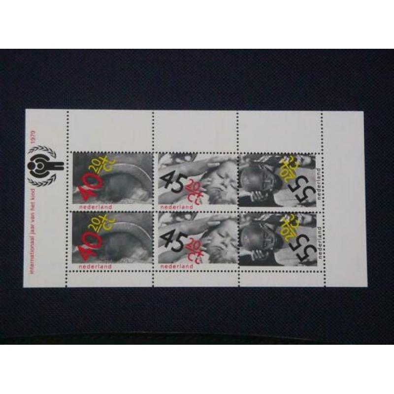blok 1190 + 1214 +1236 + 1279 4blokken postfrisvoor0.5E