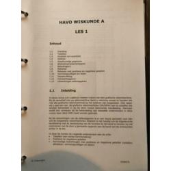 NHA wiskunde A