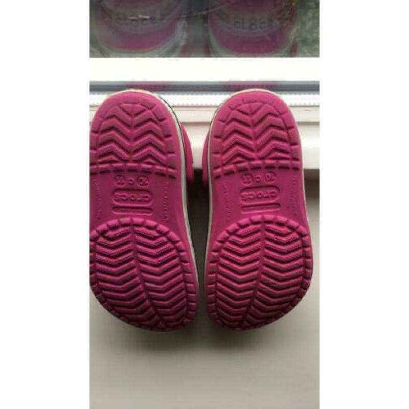 Crocs roze maat 27-29