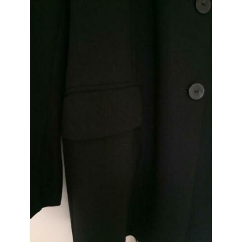 Prachtig lang colbert St Emile 96% coolwool 4 % elastan