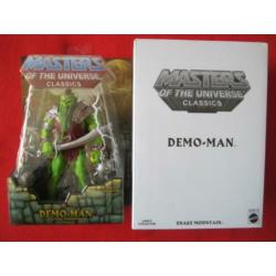 MOTU Masters of the Universe Teela, Modulok, Demo-Man