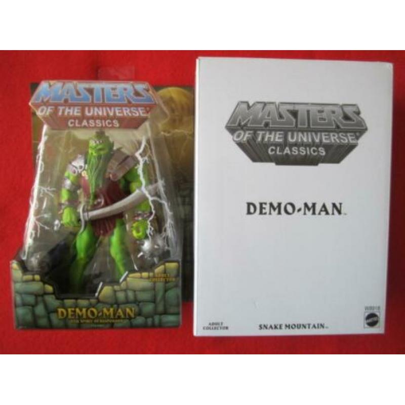 MOTU Masters of the Universe Teela, Modulok, Demo-Man