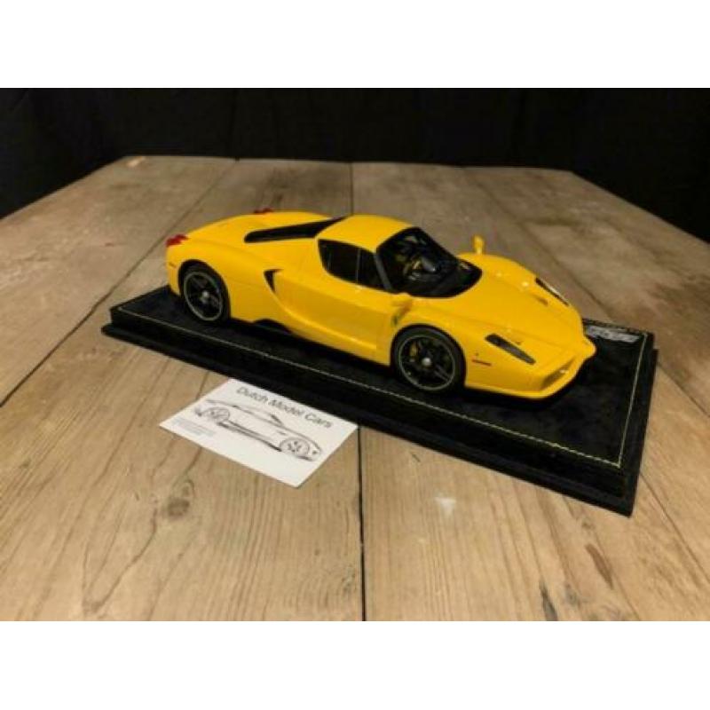 1:18 Ferrari Enzo 2004 Giallo Modena BBR DMC nieuw !!