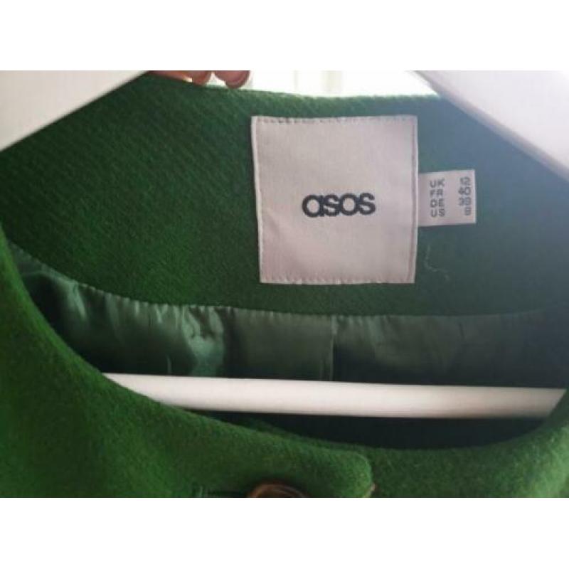 Fris groene Asos jas mt L