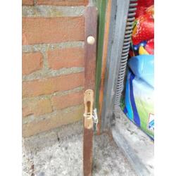 Brocante oude waterpas / 40 cm. breed