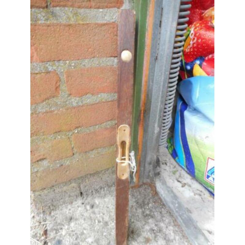 Brocante oude waterpas / 40 cm. breed