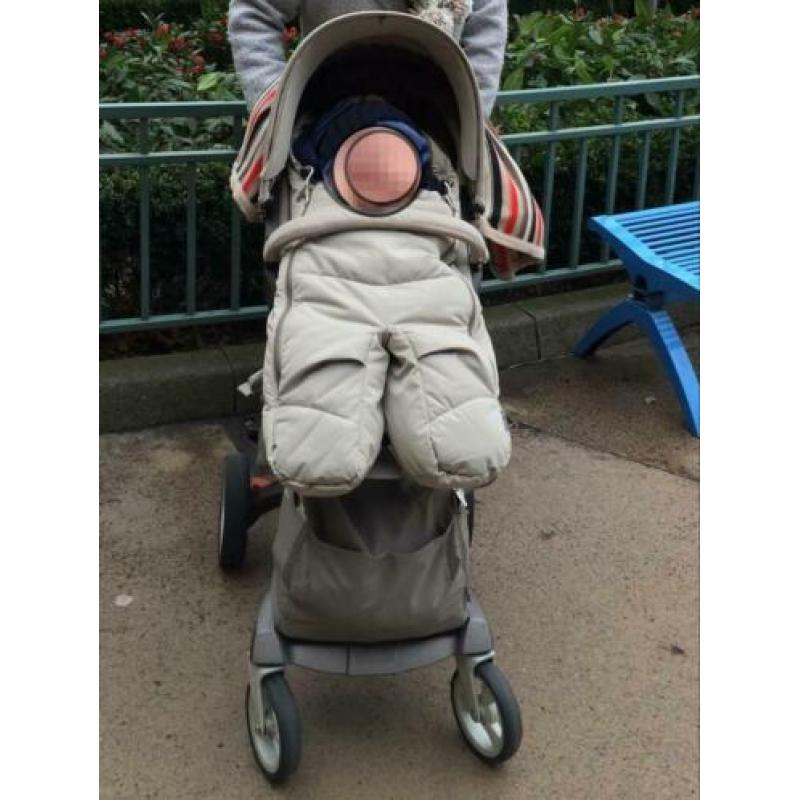 Stokke kinder/wandelwagen met extra’s