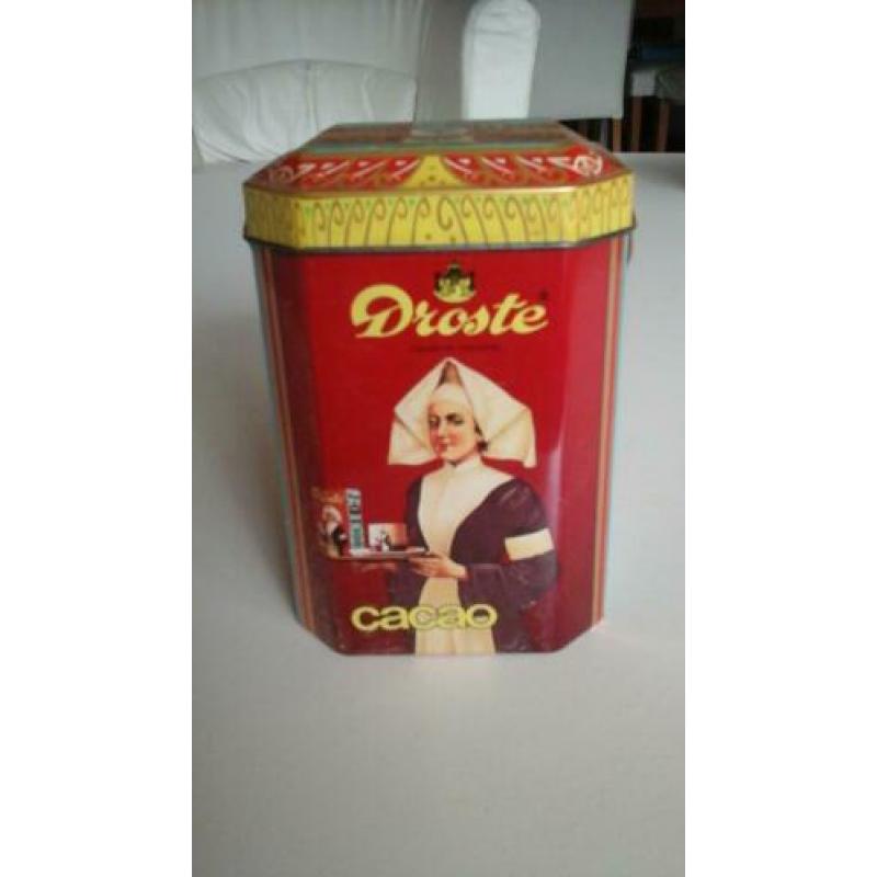 Nostalgisch Droste cacoa blikje.