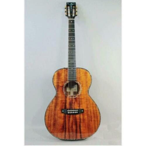BSG gitaar hawaian KOA toonhout Model OM