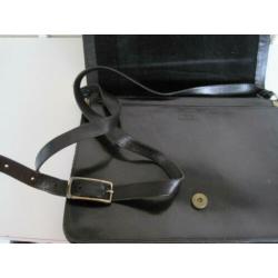 Claudio Ferrici dames schouder tas kleur zwart